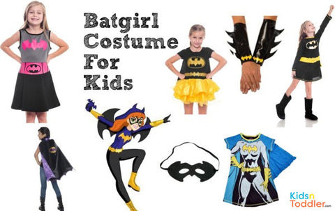 DC Comics Batgirl Kids Costumes DIY Easy and Inexpensive