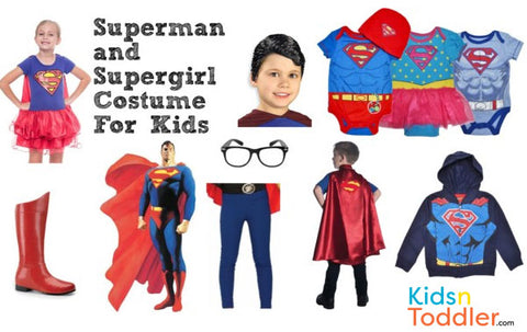 Superman Costumes for Baby, Kids, Boys Easy to Make