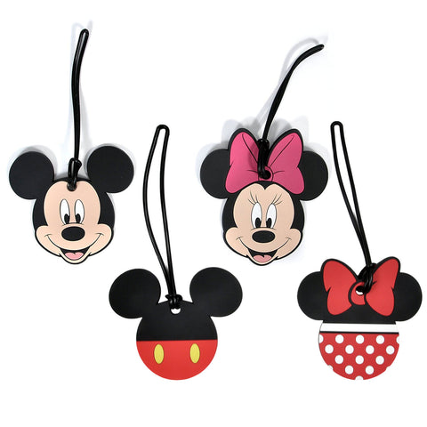 Mickey and Minnie Luggage Tags